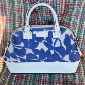 Kate Spade Wellesley Leaves Canvas Rachelle Purse